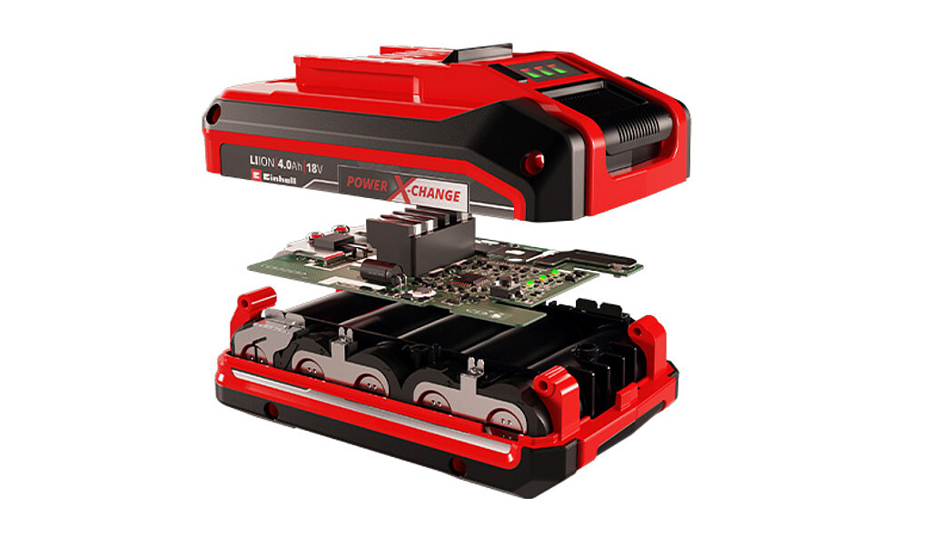 The technology in the Power X-Change battery | Einhell.bg